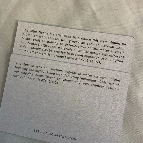 🌸 Stella McCartney perforated logo alter Napa crossbody bag in Lilac - Picture 12 of 15